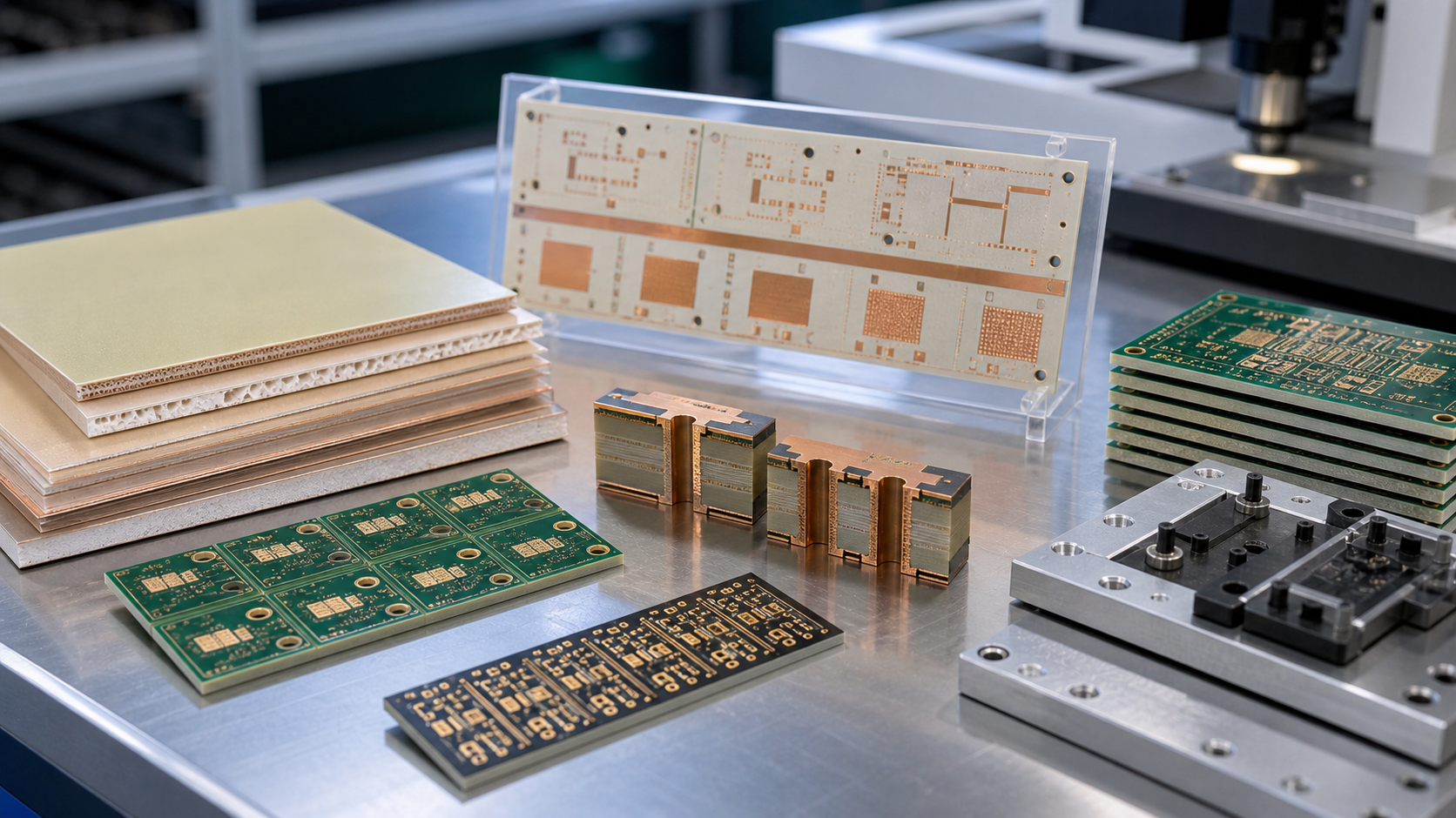 微波 PCB 制造样件与受控板材工艺评审