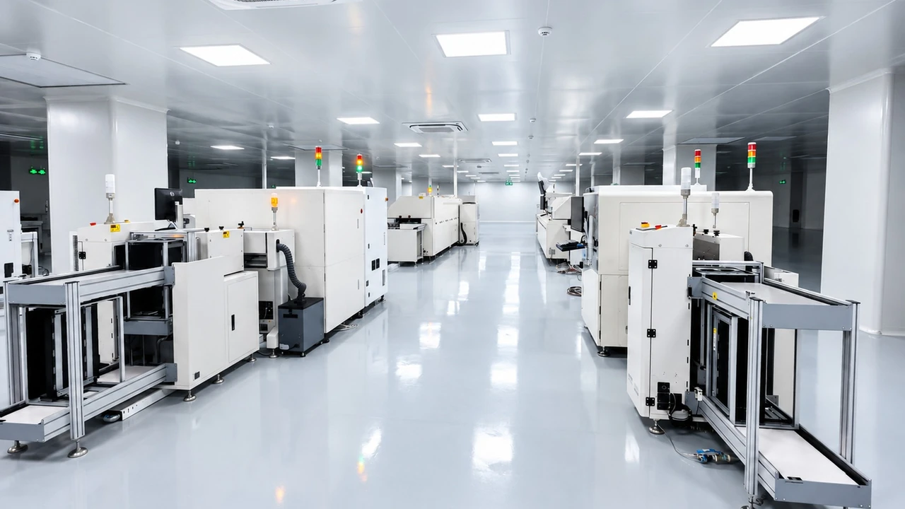 SMT production environment in Rayong, Thailand