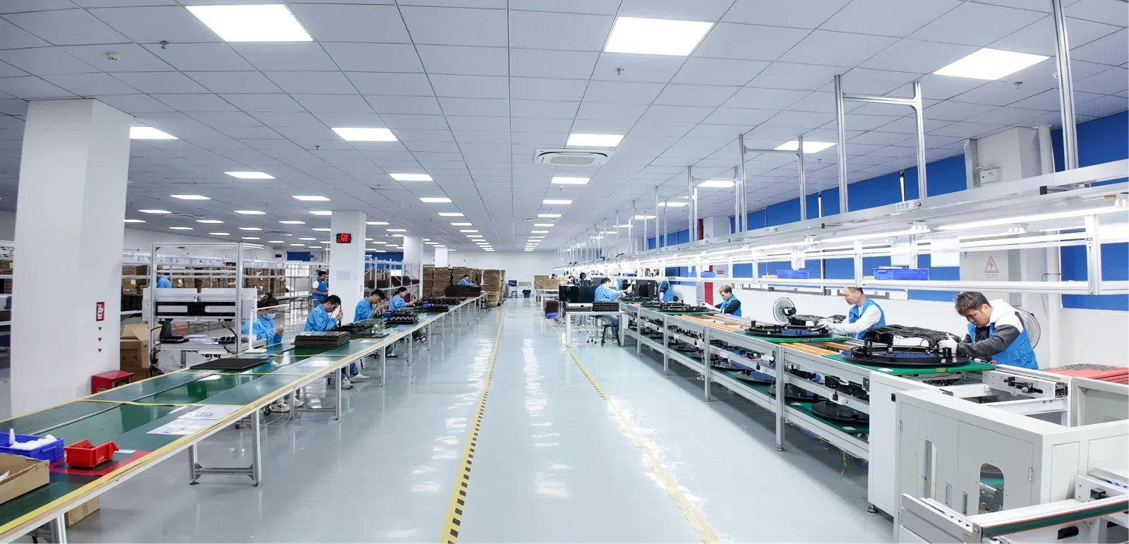 Finished-product assembly workshop in Jiangmen
