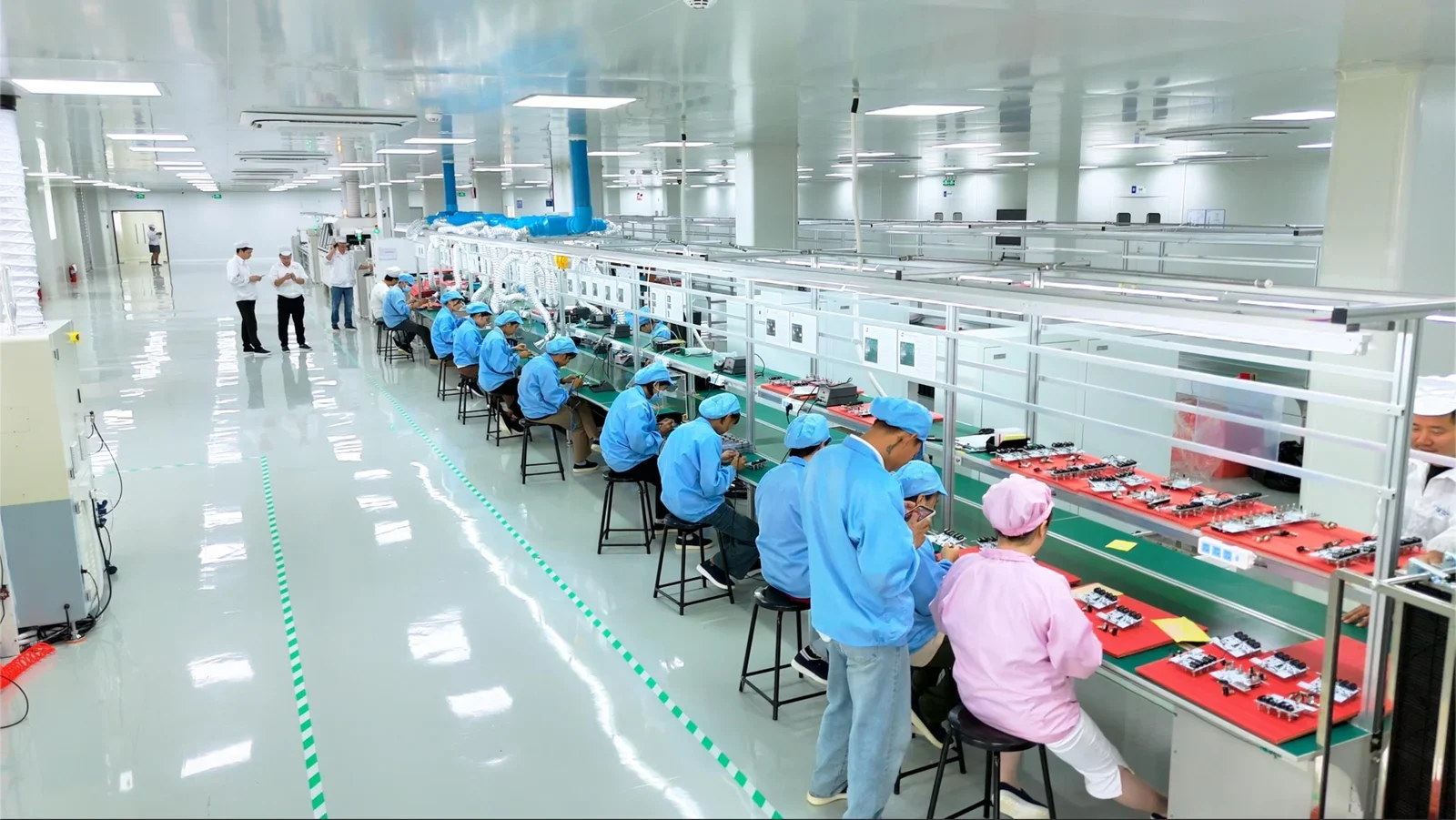 SMT production workshop at the Rayong factory